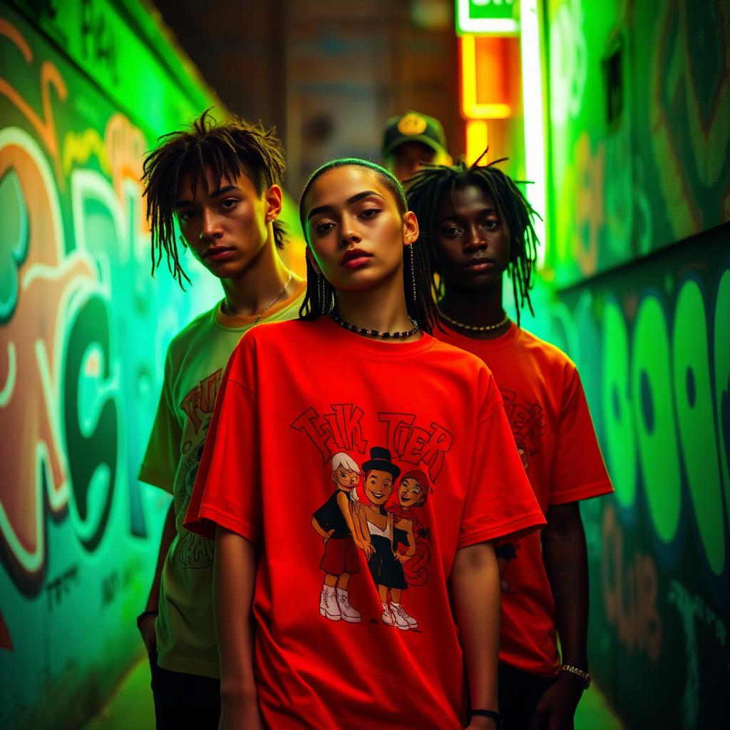 Custom printed apparel